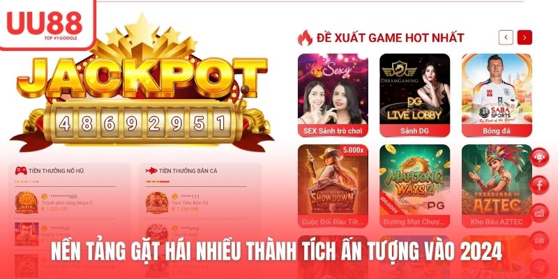 Nền tảng gặt hái nhiều thành tích ấn tượng vào 2024