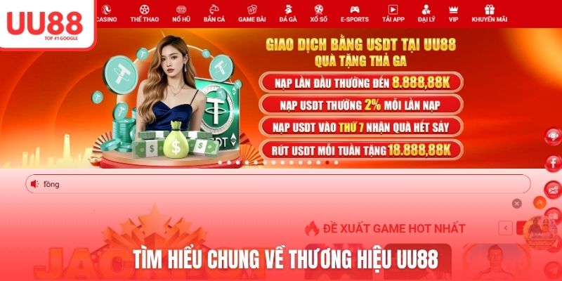 Tìm hiểu chung về thương hiệu UU88